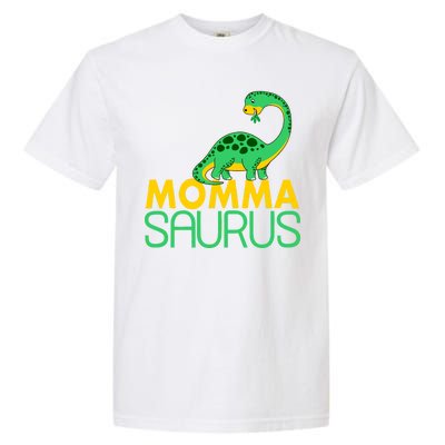 Momma Saurus Mommasaurus Dinosaur Cute Mom Garment-Dyed Heavyweight T-Shirt