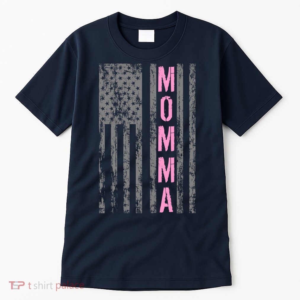Momma Vintage USA Flag Tall T-Shirt