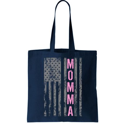 Momma Vintage USA Flag Bag