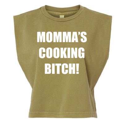 Momma's Cooking Bitch Garment-Dyed Women's Muscle Tee