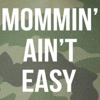 Mommin' Ain't Easy Bold Text Legacy Tie Dye Trucker Hat