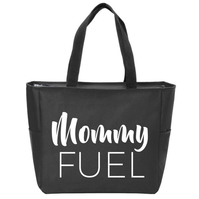 Mommy Fuel Zip Tote Bag