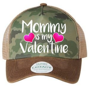 Mommy Is My Valentine Legacy Tie Dye Trucker Hat