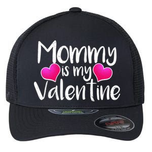 Mommy Is My Valentine Flexfit Unipanel Trucker Cap