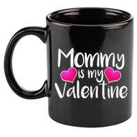 Mommy Is My Valentine 11oz C Handle Ceramic Mug