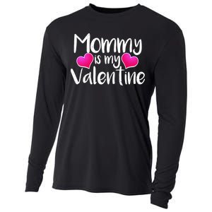 Mommy Is My Valentine Cooling Performance Long Sleeve Crew