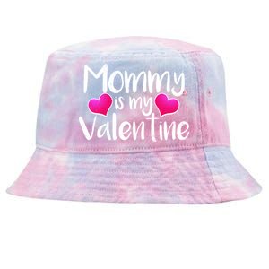 Mommy Is My Valentine Tie-Dyed Bucket Hat