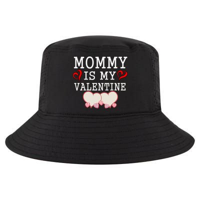 Mommy Is My Valentine Gift For Little Boy Cool Comfort Performance Bucket Hat