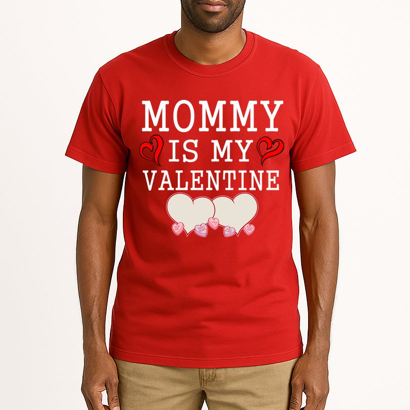 Mommy Is My Valentine Gift For Little Boy Tall T-Shirt
