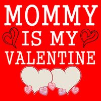 Mommy Is My Valentine Gift For Little Boy Kids Hoodie