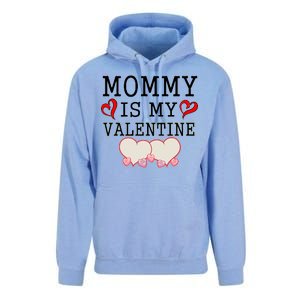 Mommy Is My Valentine Gift For Little Boy Unisex Surf Hoodie