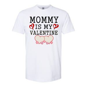 Mommy Is My Valentine Gift For Little Boy Softstyle CVC T-Shirt