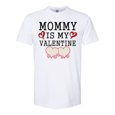 Mommy Is My Valentine Gift For Little Boy Softstyle® CVC T-Shirt