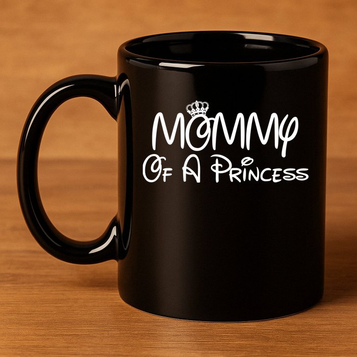 Mommy Of A Princess 11oz C Handle Ceramic Mug