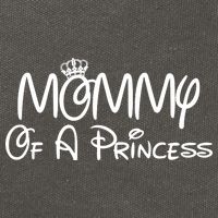 Mommy Of A Princess Cotton Canvas Backpack