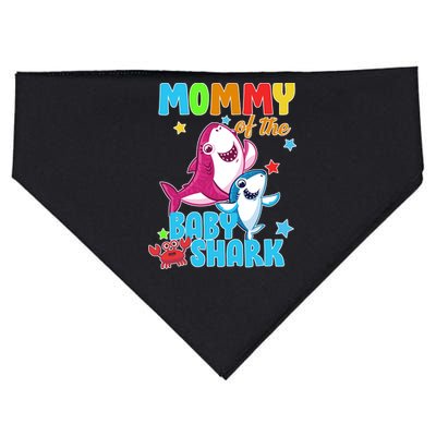 Mommy Of The Baby Shark USA-Made Doggie Bandana