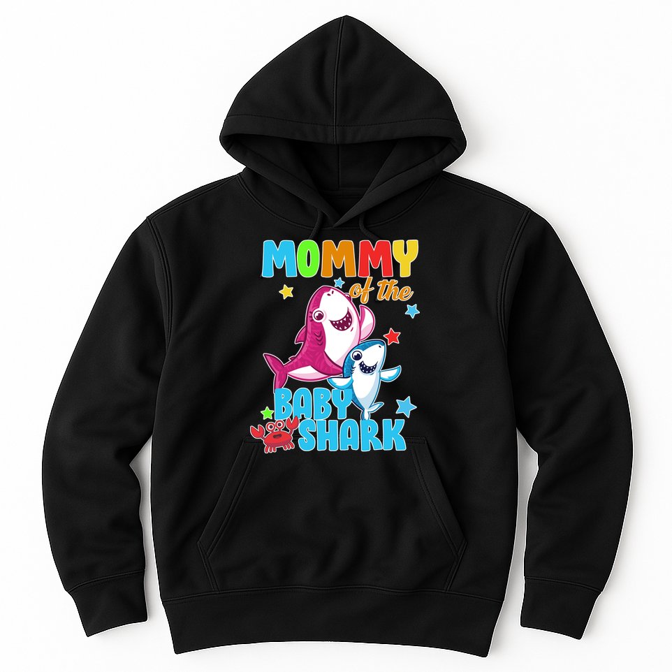 Mommy Of The Baby Shark Hoodie