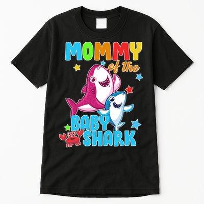 Mommy Of The Baby Shark Tall T-Shirt