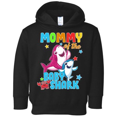 Mommy Of The Baby Shark Toddler Hoodie