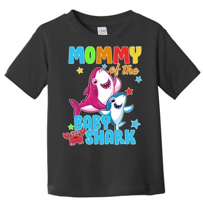 Mommy Of The Baby Shark Toddler T-Shirt