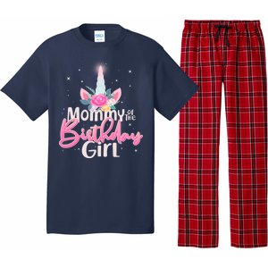 Mommy of the Birthday Girl Magical Unicorn Pajama Set