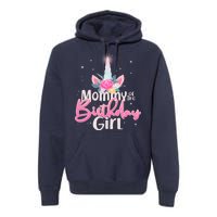 Mommy of the Birthday Girl Magical Unicorn Premium Hoodie