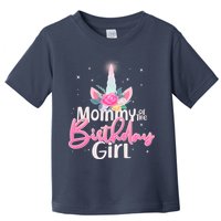 Mommy of the Birthday Girl Magical Unicorn Toddler T-Shirt