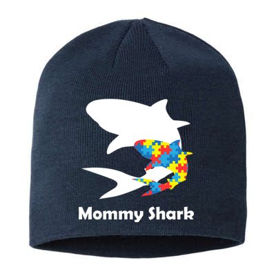 Mommy Shark Autism Awareness  Sustainable Beanie