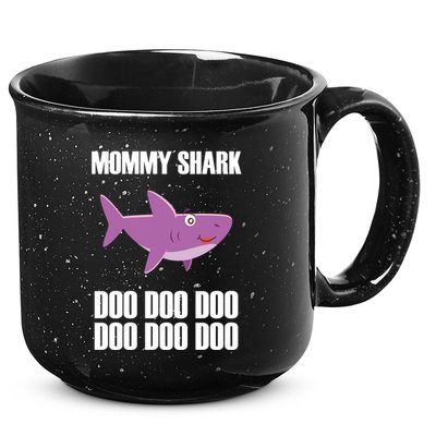 Mommy Shark Doo 15oz Campfire Ceramic Mug