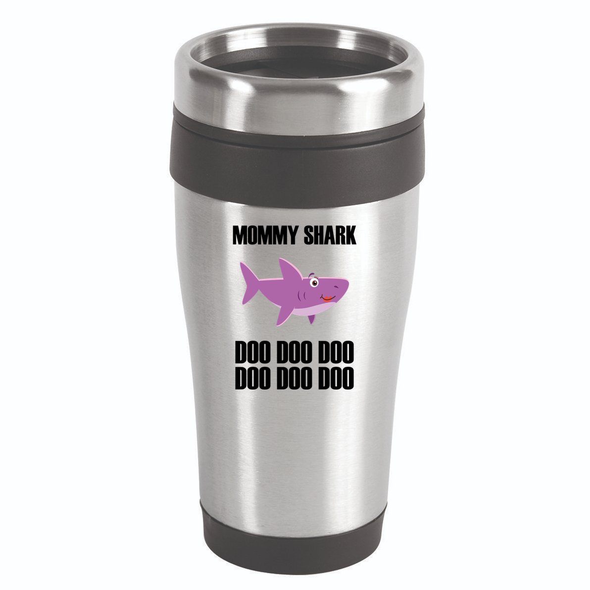 Mommy Shark Doo 16oz Travel Tumbler