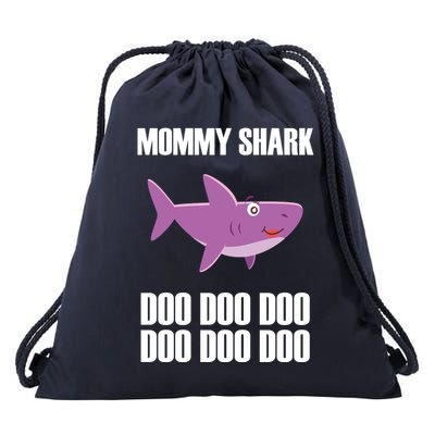 Mommy Shark Doo Drawstring Bag