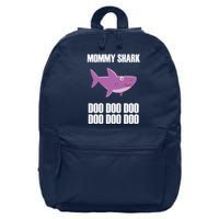 Mommy Shark Doo 16 in Basic Backpack