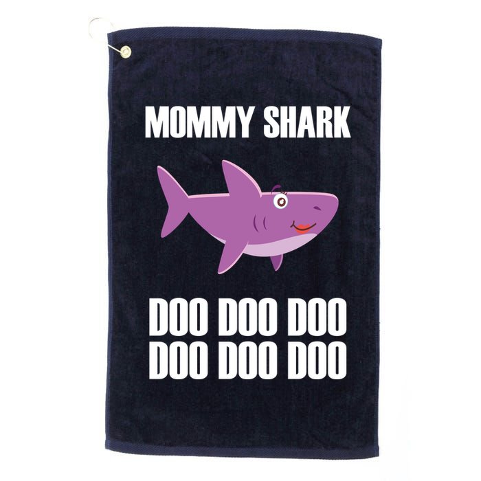 Mommy Shark Doo Golf Towel