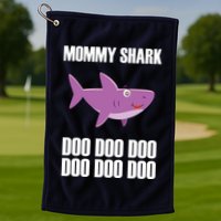 Mommy Shark Doo Golf Towel