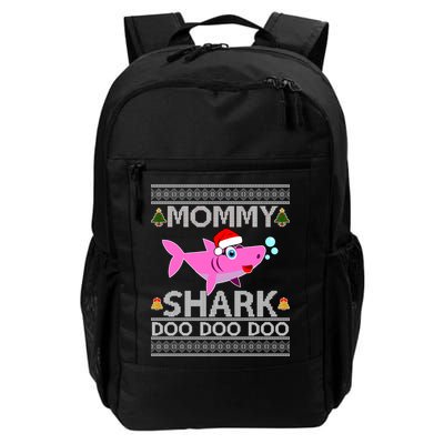Mommy Shark Doo Doo Cute Ugly Christmas Backpack