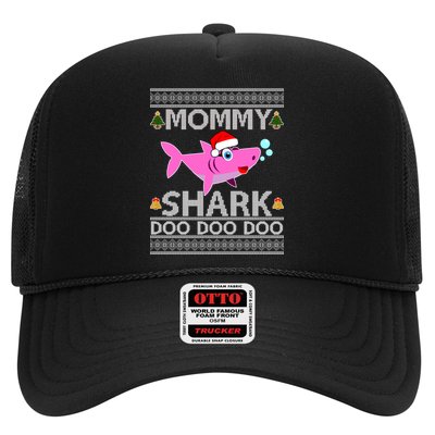 Mommy Shark Doo Doo Cute Ugly Christmas Trucker Hat