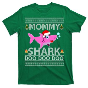 Mommy Shark Doo Doo Cute Ugly Christmas T-Shirt