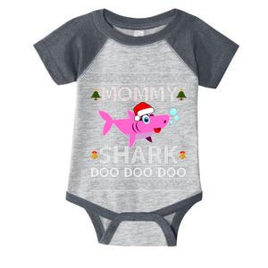 Mommy Shark Doo Doo Cute Ugly Christmas Infant Baby Jersey Bodysuit