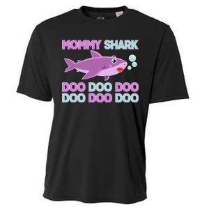 Mommy Shark Doo Doo Doo Cooling Performance Crew T-Shirt