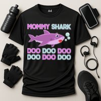Mommy Shark Doo Doo Doo Performance Shirt