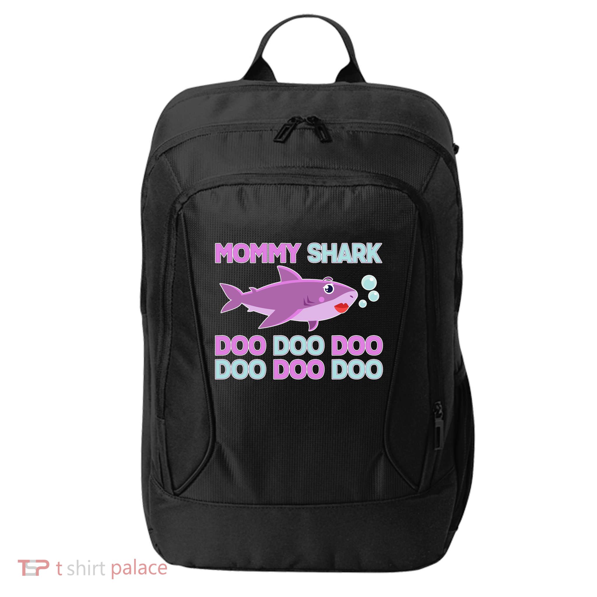 Mommy Shark Doo Doo Doo City Backpack