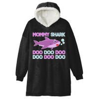 Mommy Shark Doo Doo Doo Hooded Wearable Blanket