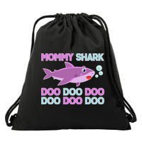 Mommy Shark Doo Doo Doo Drawstring Bag