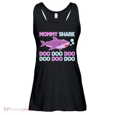 Mommy Shark Doo Doo Doo Ladies Essential Flowy Tank