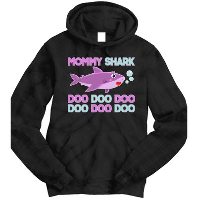 Mommy Shark Doo Doo Doo Tie Dye Hoodie