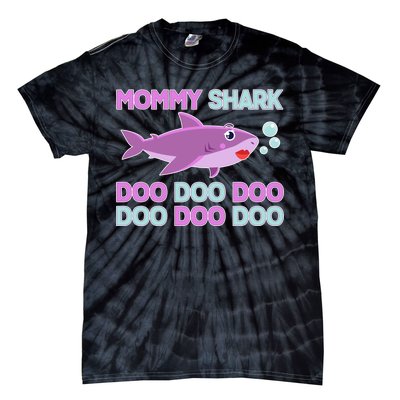 Mommy Shark Doo Doo Doo Tie-Dye T-Shirt