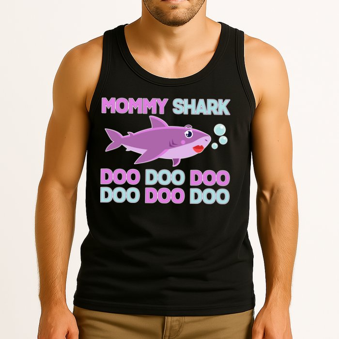 Mommy Shark Doo Doo Doo Tank Top