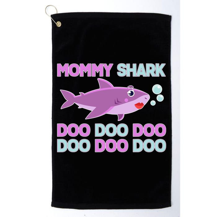 Mommy Shark Doo Doo Doo Golf Towel