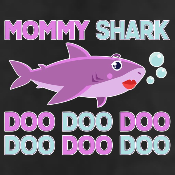 Mommy Shark Doo Doo Doo Golf Towel