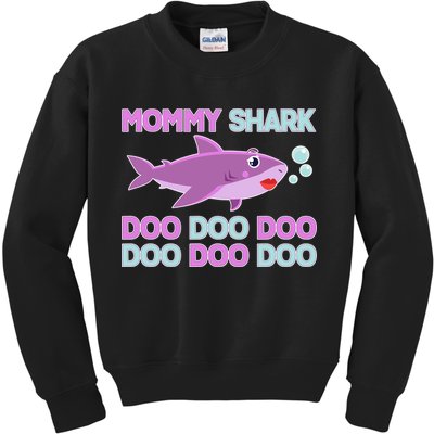 Mommy Shark Doo Doo Doo Kids Sweatshirt
